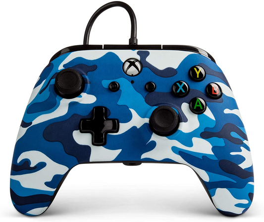 Power A Enhanced Wired Controller Marine Camo - Xbox One