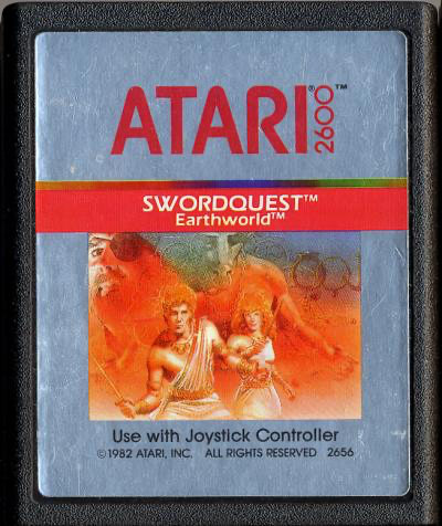 Swordquest Earthworld - Atari 2600