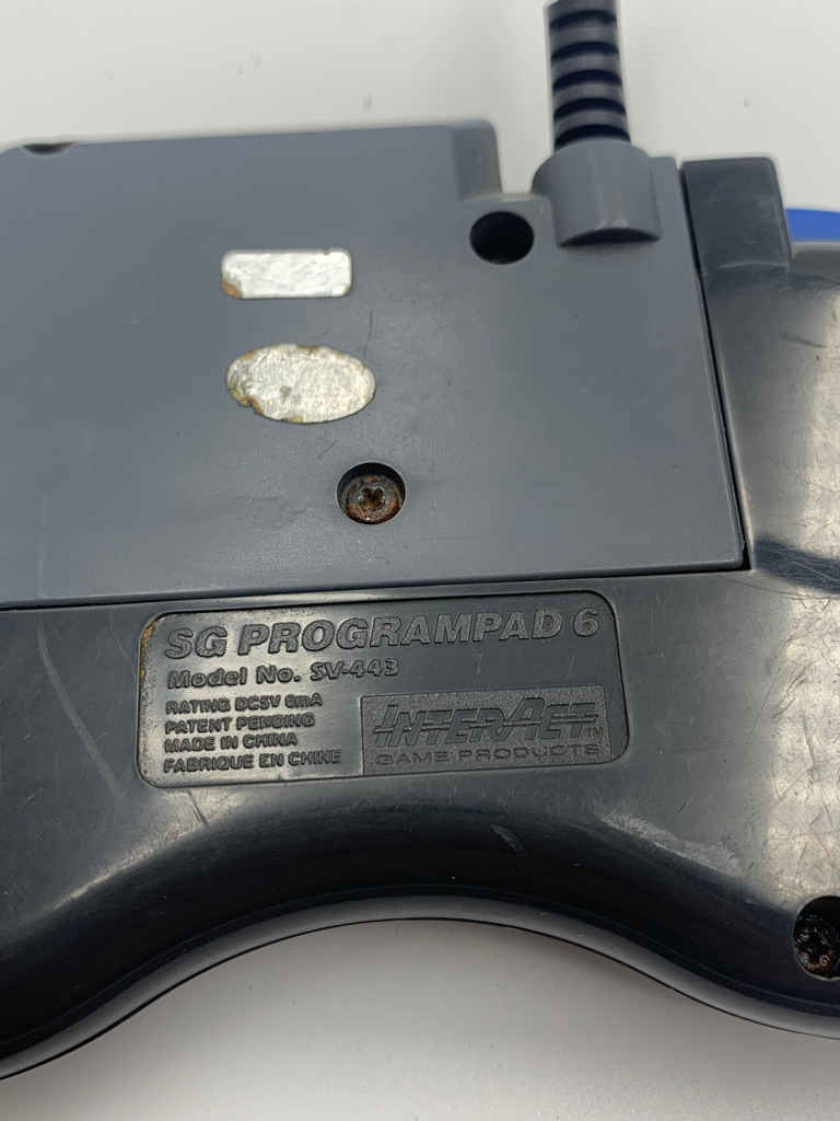 Wired 3rd Party Controller | 6 buttons - Genesis