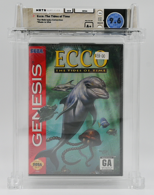 Ecco: The Tides of Time SEGA GENESIS 9.6 A+ - NEBRASKA COLLECTION