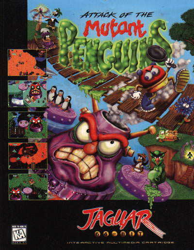 Attack of the Mutant Penguins ***NOT SOLD IN STOREFRONT*** - Atari Jaguar
