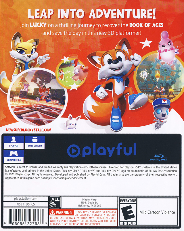New Super Lucky's Tale - PS4