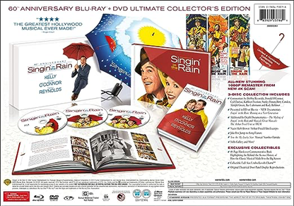 Singin' In The Rain 60th Anniversary Ultimate Collector's Edition - Blu-ray Musical 1952 G