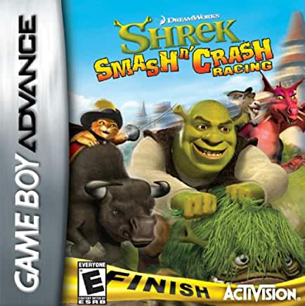 Shrek Smash and Crash Racing - GBA