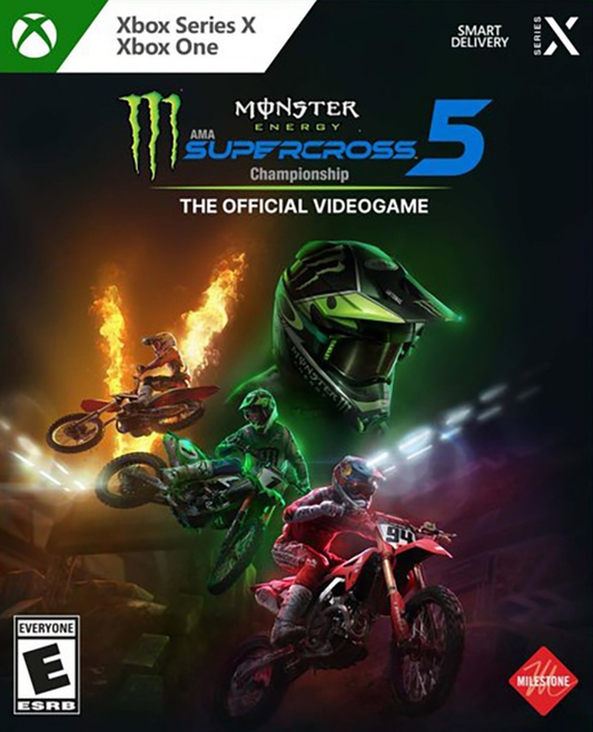 Monster Energy Supercross 5: The Official Videogame - Xbox Series X