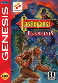 Castlevania Bloodlines (Plastic Case) - Genesis