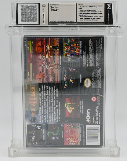 Mortal Kombat II SNES 9.8 A++ - NEBRASKA COLLECTION