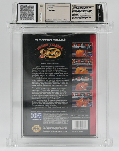 Boxing Legends of the Ring SEGA GENESIS 9.6 A+ - NEBRASKA COLLECTION