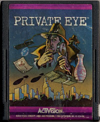 Private Eye - Atari 2600