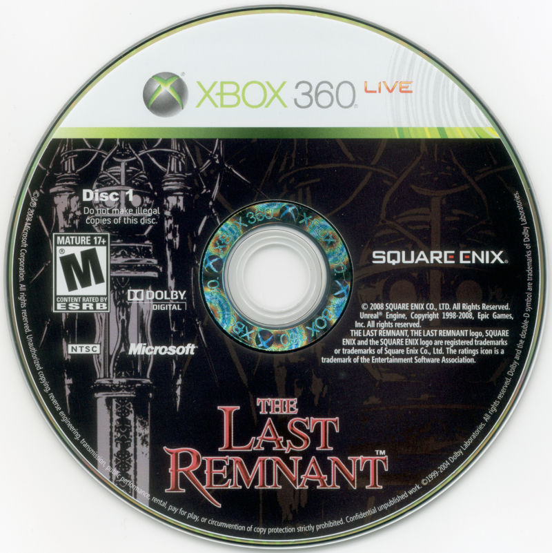 Last Remnant, The - Xbox 360