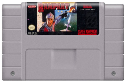 Rampart - SNES