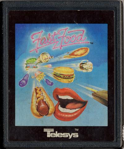 Fast Food (Telesys Label) - Atari 2600