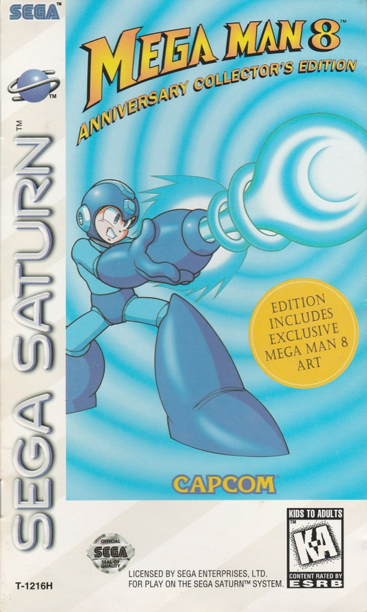 Mega Man 8 - Anniversary Collector's Edition - Sega Saturn