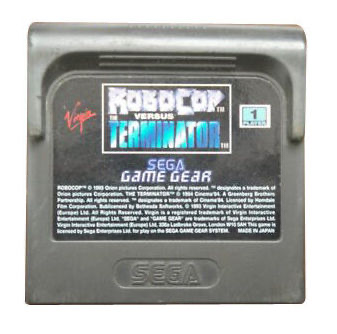 Robocop vs The Terminator - Game Gear