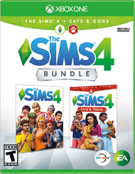 Sims 4, The + Cats and Dogs Bundle - Xbox One