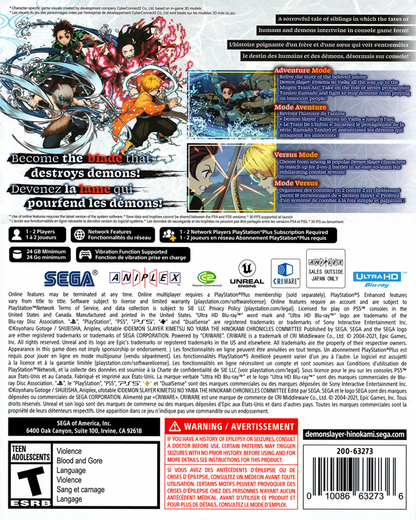 Demon Slayer: The Hinokami Chronicles - PS5