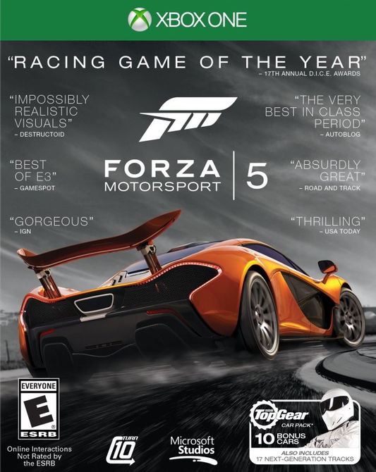 Forza Motorsport 5 - Racing Game of the Year - Xbox One