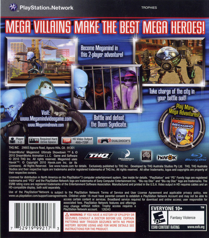 Megamind: Ultimate Showdown - PS3