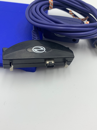 Gameboy Advance Link Cable GBA to GBA and GBA to GC S brand Purple/Black - Gamecube