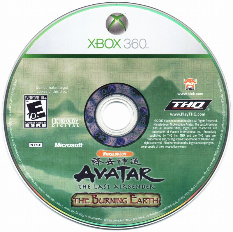 Avatar: The Last Airbender - The Burning Earth - Xbox 360