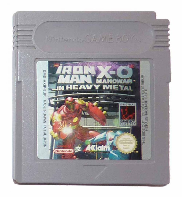 Iron Man/X-O Manowar: in Heavy Metal - Game Boy