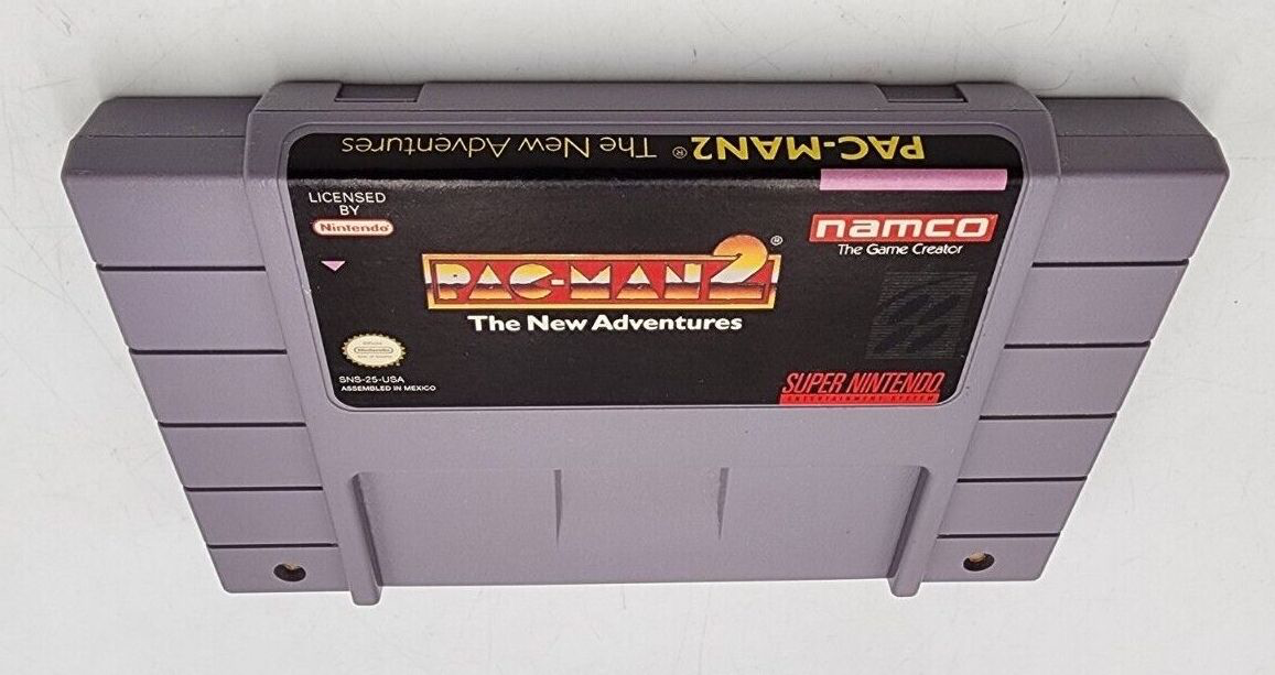 Notice De Jeu PAC-MAN 2 - The New Adventures Pour Super Nintendo (SNES) - Édition PAL 1994
