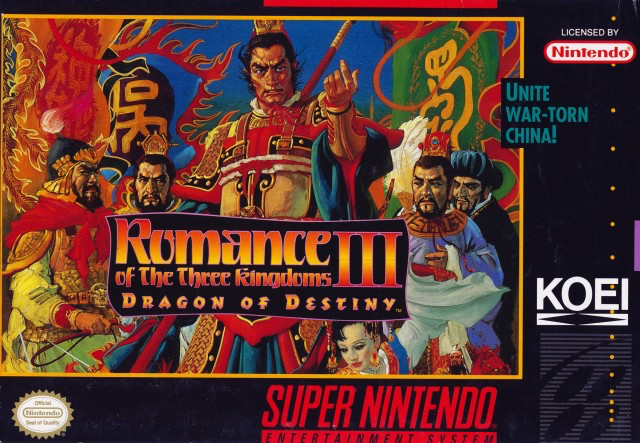 Romance of the Three Kingdoms III: Dragon of Destiny - SNES