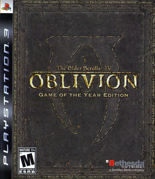 Elder Scrolls IV: Oblivion - Game of the Year Edition - PS3