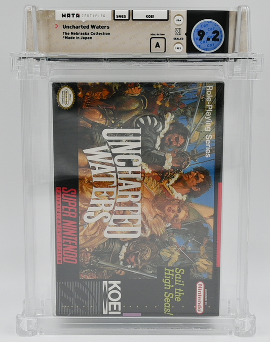 Uncharted Waters SNES 9.2 A - NEBRASKA COLLECTION