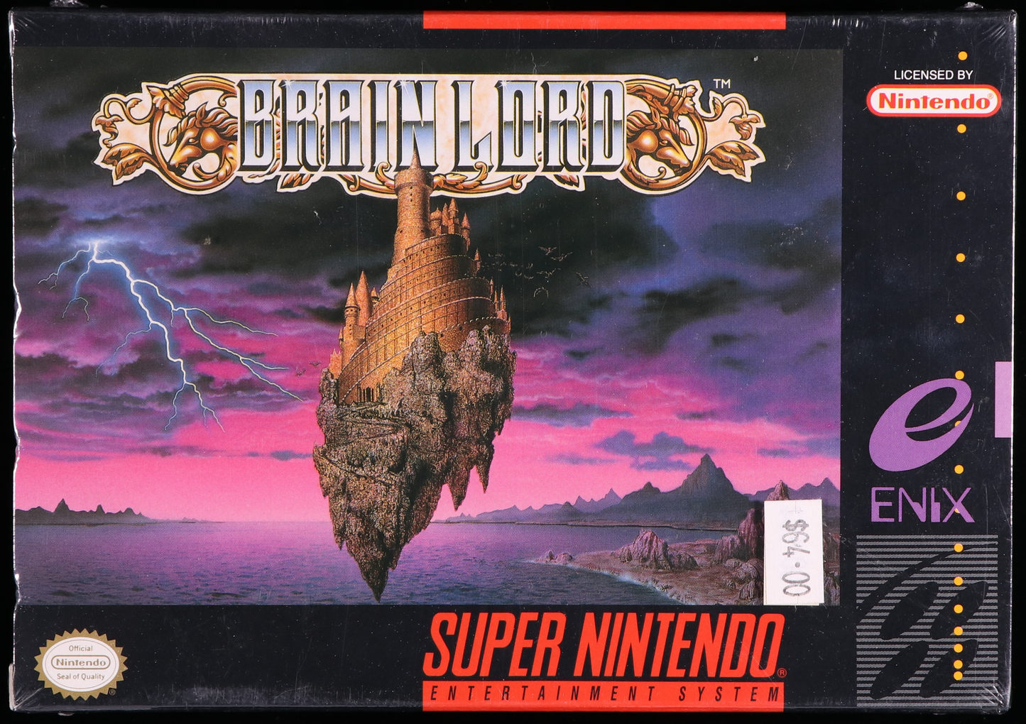 Brain Lord SNES 8.0 A+ - NEBRASKA COLLECTION