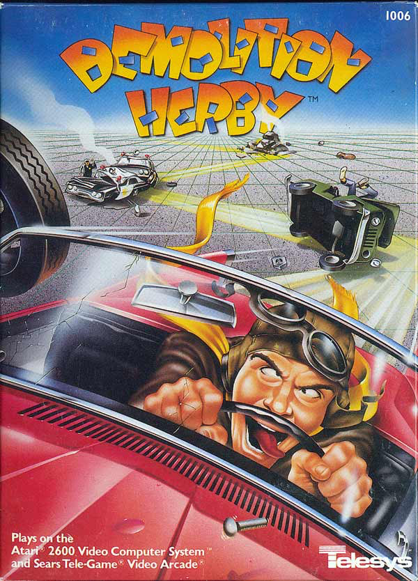 Demolition Herby (Telesys Label) - Atari 2600