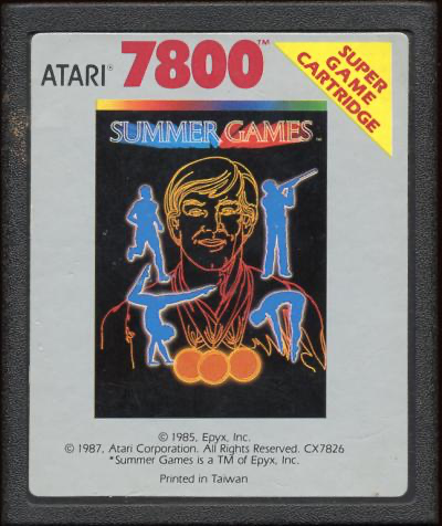 Summer Games - Atari 7800