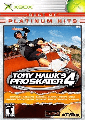 Tony Hawk's Pro Skater 4 - Best Of Platinum Hits - Xbox