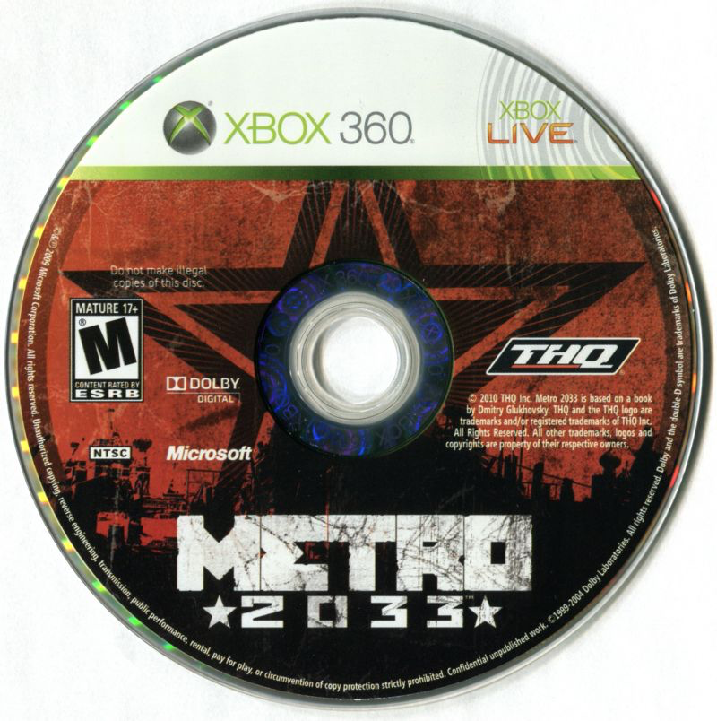 Metro: 2033 - Xbox 360