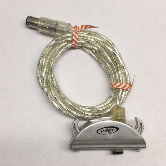Intec Gameboy Advance Link Cable GBA to GC Silver/Clear - Gamecube