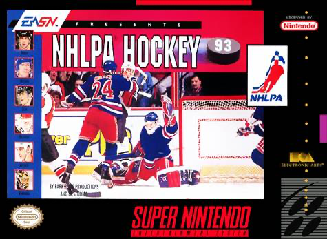 NHLPA Hockey '93 - SNES