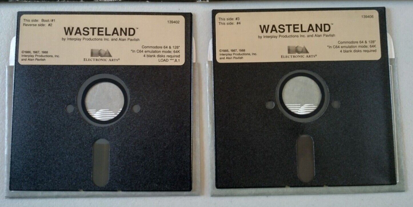 Wastelands - Commodore 64