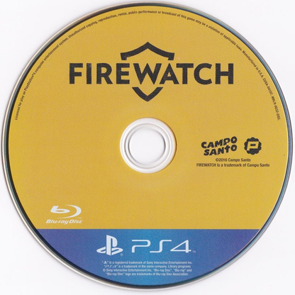 Firewatch - PS4
