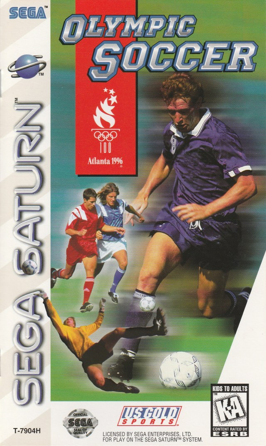 Olympic Soccer: Atlanta 1996 - Sega Saturn