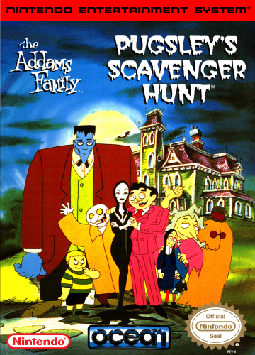 Addams Family Pugsley's Scavenger Hunt, The - NES