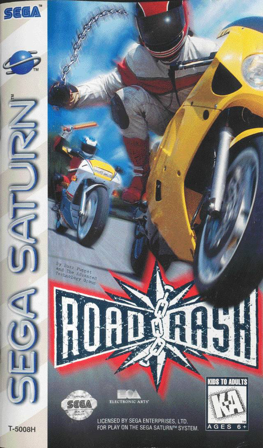 Road Rash - Sega Saturn