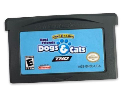 Paws and Claws: Dogs and Cats - Best Friends - GBA
