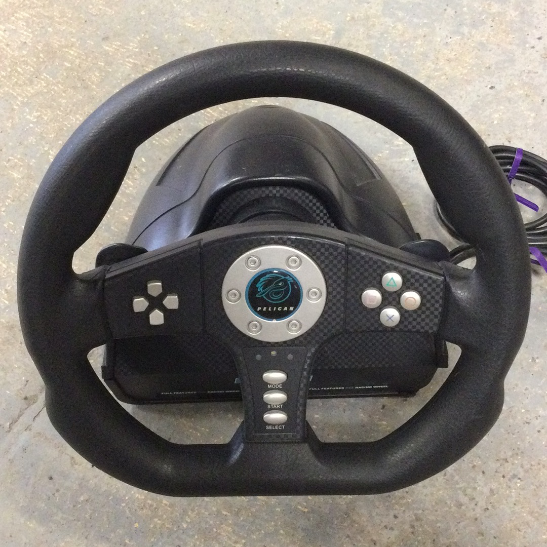 Pelican Cobra TT Race Wheel - PS2