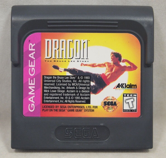 Dragon the Bruce Lee Story - Game Gear
