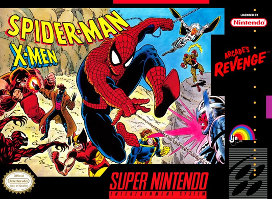 Spider-Man/X-Men: Arcade's Revenge - SNES