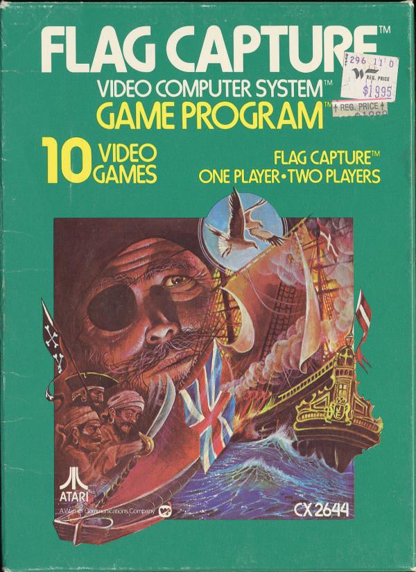 Flag Capture (Picture Label) - Atari 2600