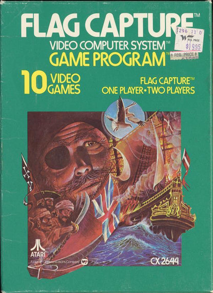Flag Capture (Picture Label) - Atari 2600