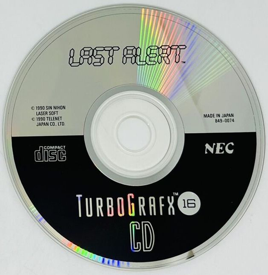 Last Alert - NEC Turbo Duo