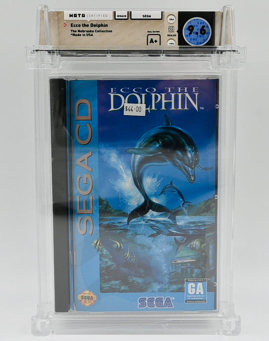Ecco The Dolphin SEGA CD 9.6 A+ - NEBRASKA COLLECTION