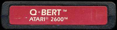 Q*bert (Red Label) - Atari 2600